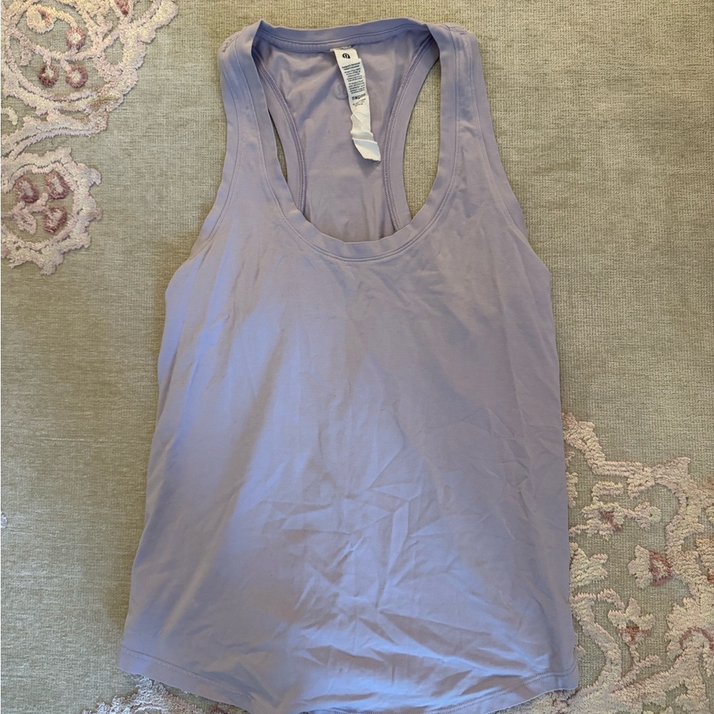 Lululemon Athletica Light Purple Tank Top! Barely worn!